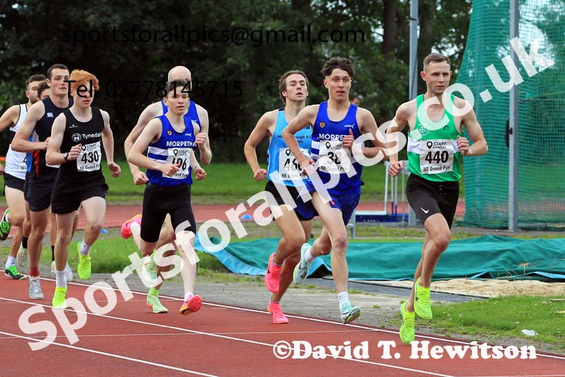 1500 metres, 2023 NEGP 5 Monkton, Wed, July 26th. Photo: David T. Hewitson/Sports for All Pics